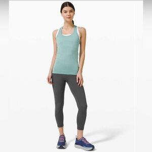 Lululemon All the Right Places gray leggings pants high rise 8 $89